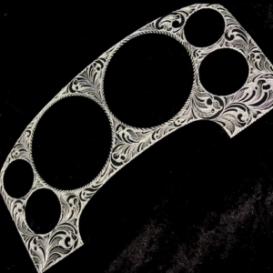 07-13 Silverado/Sierra Cluster Face Engraved ! Billet aluminum !/choose color!