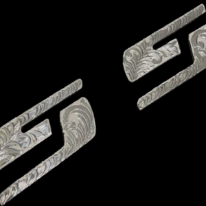 3 SS Badge chrome emblem billet aluminum!