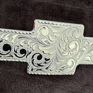 Hand Engraved Chrome Plated CBS (Cat Eye) Front Chevy Bowtie (2003-2006)