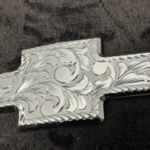 Hand Engraved Chrome Plated Front Chevy Bowtie (1988-1993)