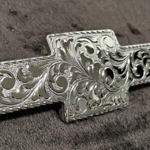 Hand Engraved Chrome Plated Front Chevy Bowtie (1994-1998)