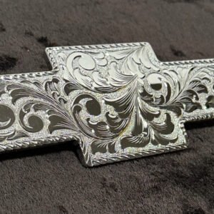 Hand Engraved Chrome Plated Front Chevy Bowtie (1999-2002)