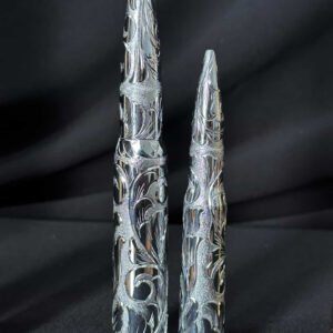 NEW!! 50 Caliber MAGNUM Hand Engraved Bullet Antenna Topper