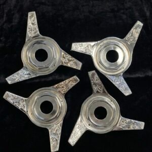 Custom Hand-Engraved Knock-Off Spinner Chrome