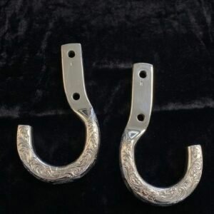Custom Hand-Engraved Tow Hooks (Pair)