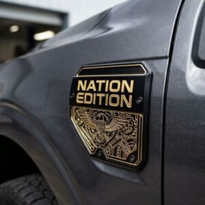 FORD F-150 NATION EDITION FENDER BADGE